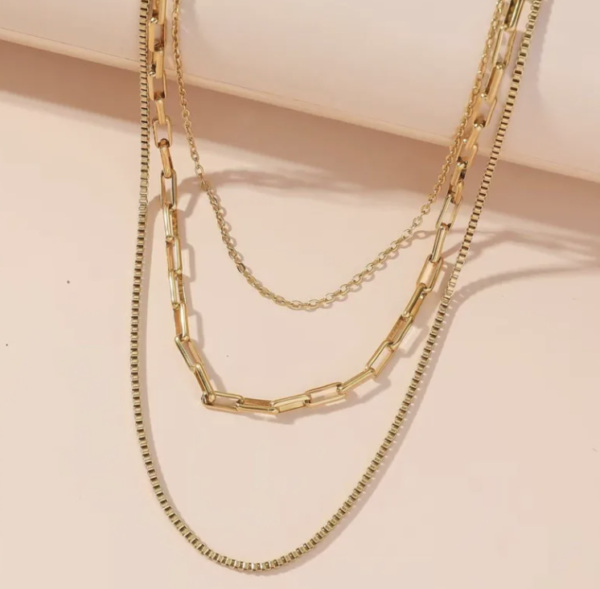 Collar multicapa